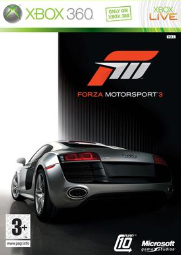 Forza Motorsport 3 box art (PAL) - I couldn't find a decent US NTSC version anywhere
